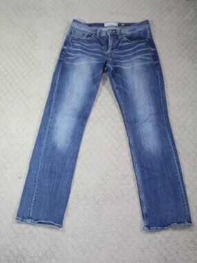 Depart West Size 30S Seeker Straight Leg Mid Rise Blue Jeans